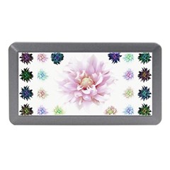 Abstract Transparent Image Flower Memory Card Reader (mini) by Pakrebo