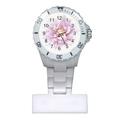 Abstract Transparent Image Flower Plastic Nurses Watch by Pakrebo