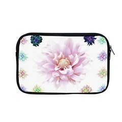 Abstract Transparent Image Flower Apple Macbook Pro 13  Zipper Case by Pakrebo