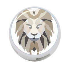 Polygonal Low Poly Lion Feline 4-port Usb Hub (two Sides) by Pakrebo