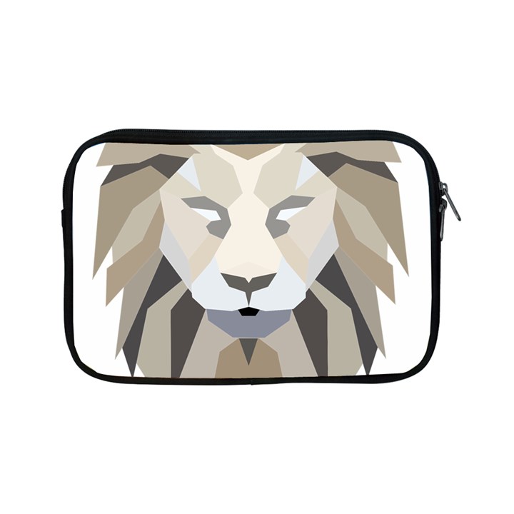 Polygonal Low Poly Lion Feline Apple iPad Mini Zipper Cases