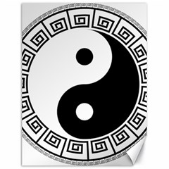 Yin Yang Eastern Asian Philosophy Canvas 18  X 24  by Pakrebo