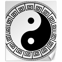 Yin Yang Eastern Asian Philosophy Canvas 20  X 24  by Pakrebo