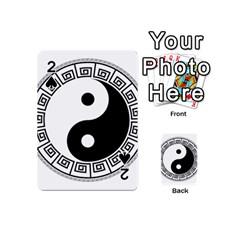 Yin Yang Eastern Asian Philosophy Playing Cards 54 (mini)