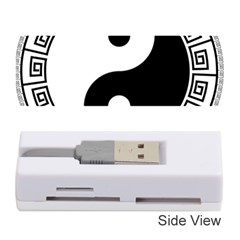 Yin Yang Eastern Asian Philosophy Memory Card Reader (stick) by Pakrebo