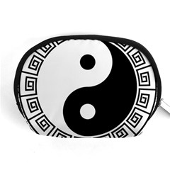 Yin Yang Eastern Asian Philosophy Accessory Pouch (medium)