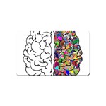 Brain Mind A I Ai Anatomy Magnet (Name Card) Front