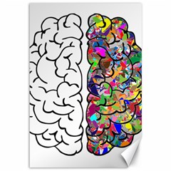 Brain Mind A I Ai Anatomy Canvas 12  X 18  by Pakrebo