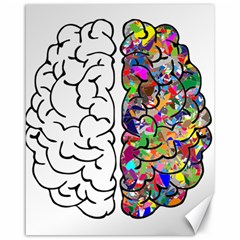 Brain Mind A I Ai Anatomy Canvas 16  X 20  by Pakrebo