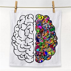 Brain Mind A I Ai Anatomy Face Towel by Pakrebo