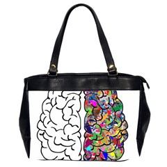 Brain Mind A I Ai Anatomy Oversize Office Handbag (2 Sides) by Pakrebo