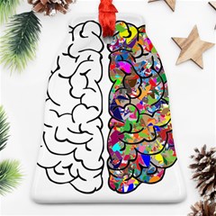 Brain Mind A I Ai Anatomy Ornament (bell) by Pakrebo