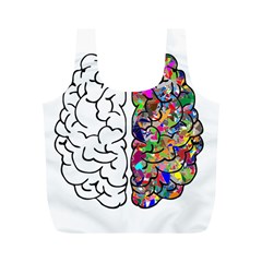 Brain Mind A I Ai Anatomy Full Print Recycle Bag (m) by Pakrebo