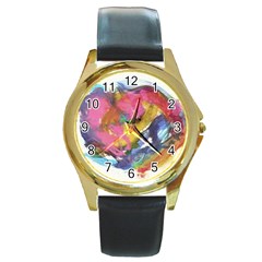 Images (10) Round Gold Metal Watch by Crystalcreates