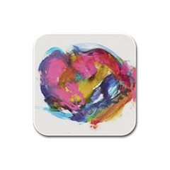 Images (10) Rubber Square Coaster (4 Pack)  by Crystalcreates