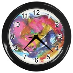 Images (10) Wall Clock (black) by Crystalcreates