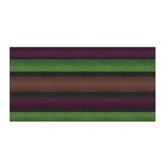 Stripes Green Brown Pink Grey Satin Wrap by BrightVibesDesign