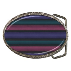 Stripes Pink Purple Teal Grey Belt Buckles