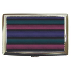 Stripes Pink Purple Teal Grey Cigarette Money Case