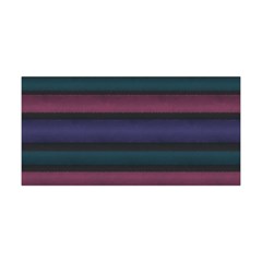 Stripes Pink Purple Teal Grey Yoga Headband by BrightVibesDesign