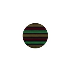 Stripes Green Red Yellow Grey 1  Mini Buttons by BrightVibesDesign