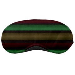 Stripes Green Red Yellow Grey Sleeping Masks