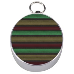 Stripes Green Red Yellow Grey Silver Compasses