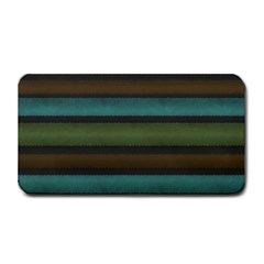 Stripes Teal Yellow Brown Grey Medium Bar Mats by BrightVibesDesign