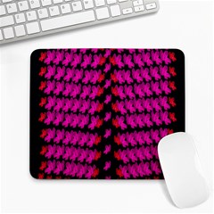 Flowers Coming From Above Large Mousepads by pepitasart