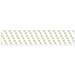 No Step On Snek Pattern White Background Meme Small Flano Scarf by snek