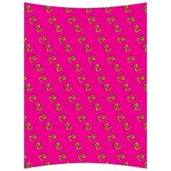 No Step On Snek Pattern Pink Background Meme Velour Seat Cushion by snek