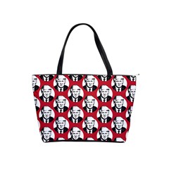 Trump Retro Face Pattern Maga Red Us Patriot Classic Shoulder Handbag by snek