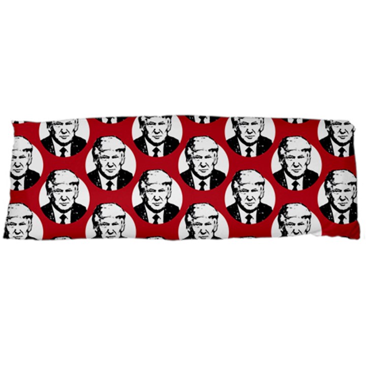 Trump Retro Face Pattern MAGA Red US Patriot Body Pillow Case (Dakimakura)