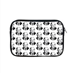 Trump Retro Face Pattern Maga Black And White Us Patriot Apple Macbook Pro 15  Zipper Case by snek