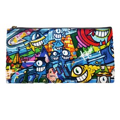 Graffiti Urban colorful graffiti cartoon fish Pencil Cases