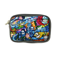 Graffiti Urban colorful graffiti cartoon fish Coin Purse