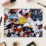 Graffiti Urban colorful graffiti city wall hip hop music singers Cosmetic Bag (XL) Front