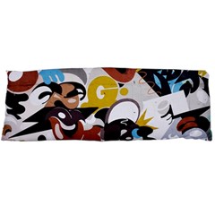 Graffiti Urban Colorful Graffiti City Wall Hip Hop Music Singers Body Pillow Case (dakimakura) by genx