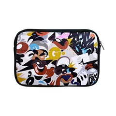 Graffiti Urban Colorful Graffiti City Wall Hip Hop Music Singers Apple Ipad Mini Zipper Cases by genx