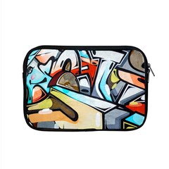 Blue Face King Graffiti Street Art Urban Blue And Orange Face Abstract Hiphop Apple Macbook Pro 15  Zipper Case by genx