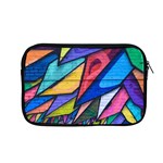 Urban colorful graffiti brick wall industrial scale abstract pattern Apple MacBook Pro 13  Zipper Case Front