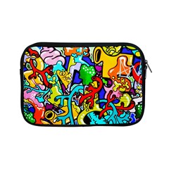 Graffiti Abstract With Colorful Tubes And Biology Artery Theme Apple Ipad Mini Zipper Cases by genx