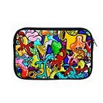 Graffiti abstract with colorful tubes and biology artery theme Apple MacBook Pro 13  Zipper Case Front