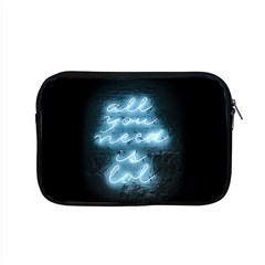 Party Night Bar Blue Neon Light Quote All You Need Is Lol Apple Macbook Pro 15  Zipper Case by genx