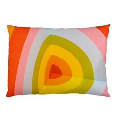 Retro Graffiti Art Nouveau Pillow Case by genx