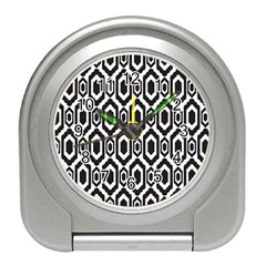 Decorative Pattern Travel Alarm Clock