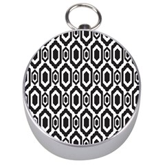 Decorative pattern Silver Compasses