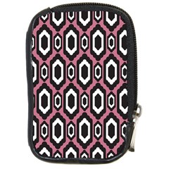 Decorative Pattern Compact Camera Leather Case by Valentinaart