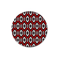 Decorative Pattern Magnet 3  (round) by Valentinaart