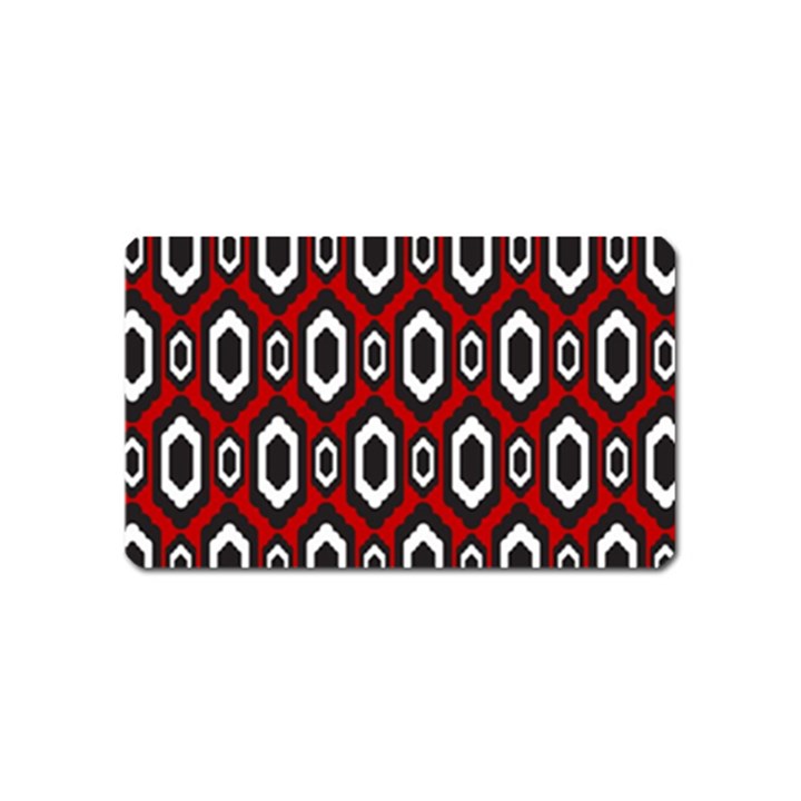 Decorative pattern Magnet (Name Card)